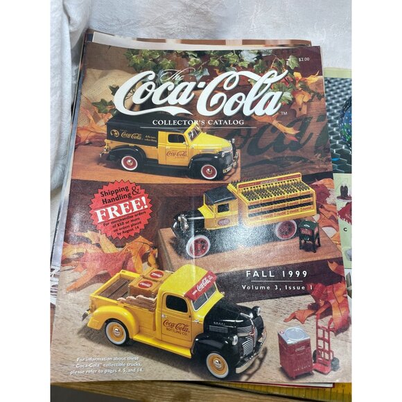 Vintage lot of Coca-Cola Collectors Catalog 21 Issues 1997 -1999 Not all Vilumes - Picture 3 of 16